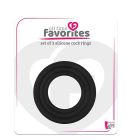 Набір ерекційних кілець Dream Тoys All Time Favorites чорні вид 2