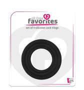 Набір ерекційних кілець Dream Тoys All Time Favorites чорні