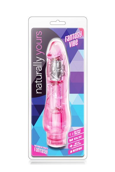 Вібратор NATURALLY YOURS FANTASY VIBE PINK вид 3
