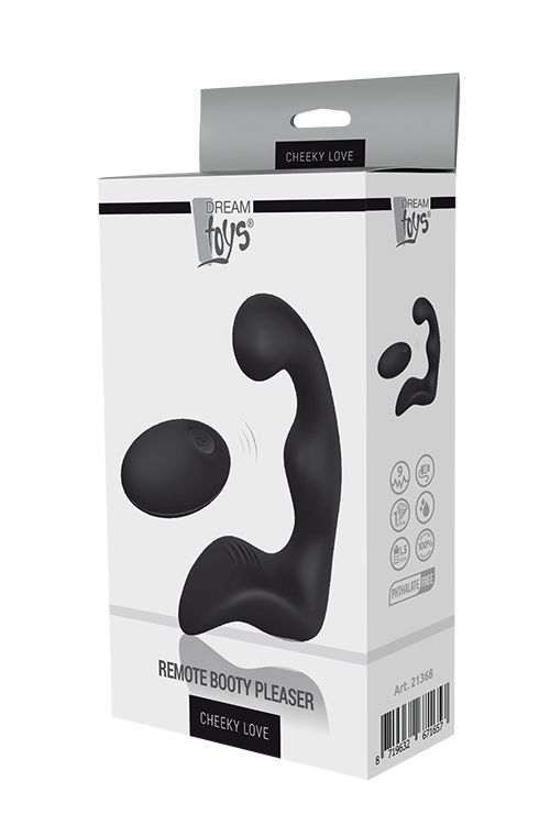 Масажер простати з дистанційним управлінням CHEEKY LOVE REMOTE BOOTY PLEASER BLACK вид 3