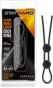 Регулируемое эрекционное кольцо STAY HARD DOUBLE LOOP BLACK