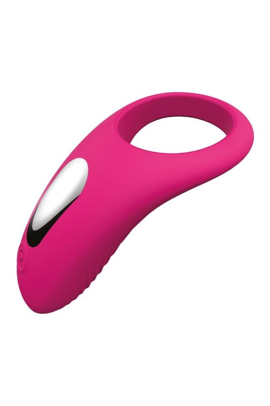 Ерекційне віброкільце DreamToys Rings Of Love силіконове, рожеве вид 3