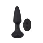 Анальна пробка з вібрацією та пультом управління Chisa Frisky Beaded Plug чорна вид 3