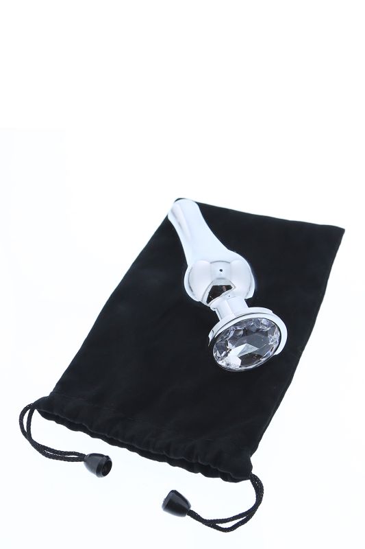 Набор анальных пробок конической формы Dream Toys GLEAMING LOVE PLEASURE SET SILVER вид 3