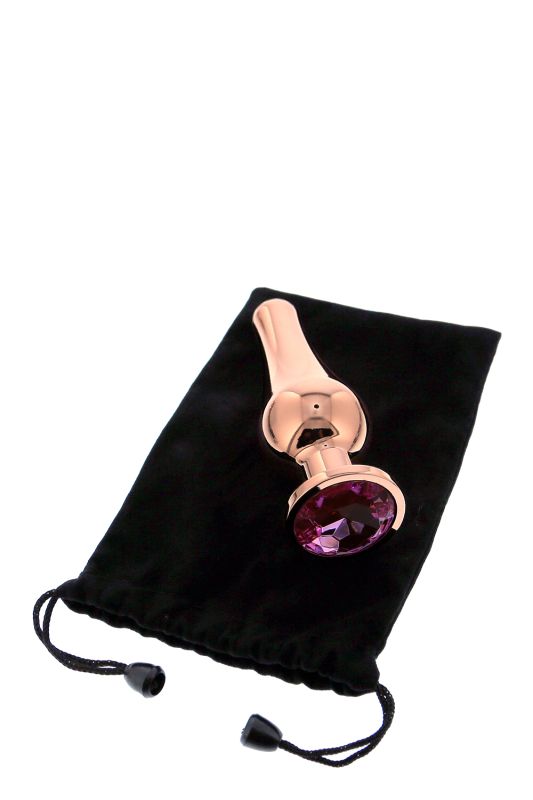 DT21875 набір анальних пробок конічної форми Dream Toys GLEAMING LOVE PLEASURE SET ROSE GOLD вид 3