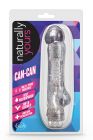 Вибратор гелевый Blush Naturally Yours Can-Can Clear вид 3