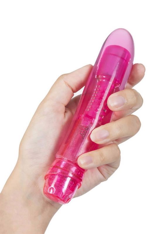 Вібратор гелевий Blush Naturally Yours Samba Pink вид 3
