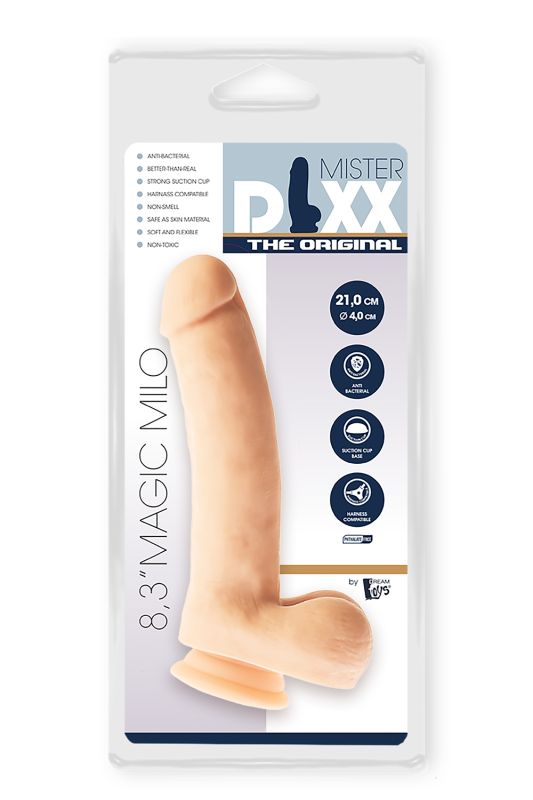 Гнучкий фалоімітатор DREAM TOYS Mr. DIXX MAGIC MILO 8.3INCH DILDO вид 3