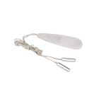 Міні-вібропулі CHISA Hi-Basic Mini Twins Bullets на провідному пультом, сріблясті вид 5