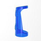 Эрекционное кольцо Chisa Get Lock Double Girth Cages с двумя креплениями, синее вид 4