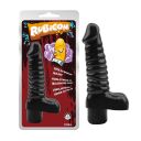 Вибратор реалистичный с мошонкой Chisa Rubicon, черный