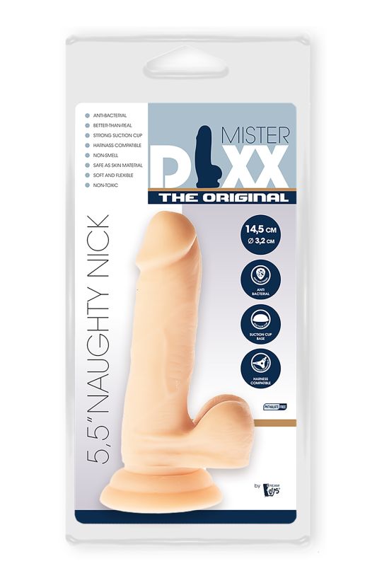 Гибкий фаллоимитатор Dream Toys MR. DIXX NAUGHTY NICK 5.5INCH DILDO вид 3