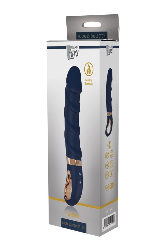 Вібратор з функцією нагріву Dream Toys GODDESS COLLECTION BELENOS вид 3