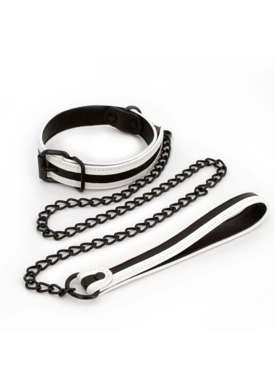 Нашийник з повідцем NS Novelties GLO Bondage Collar And Leash Green світяться в темряві вид 4