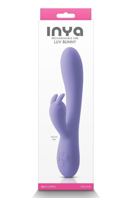 Вібратор кролик NS Novelties INYA LUV BUNNY PURPLE вид 5