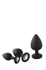 Набор анальных пробок Dream Toys Fantasstic White Stone вид 2
