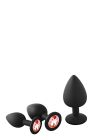 Набір анальних пробок Dream Toys Fantasstic Red Stone вид 2