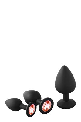 Набор анальных пробок Dream Toys Fantasstic Red Stone