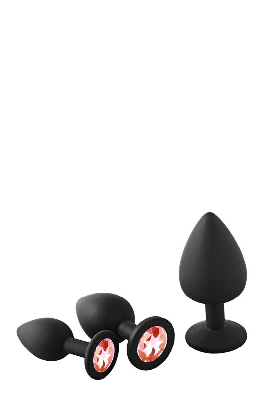 Набір анальних пробок Dream Toys Fantasstic Red Stone вид 2