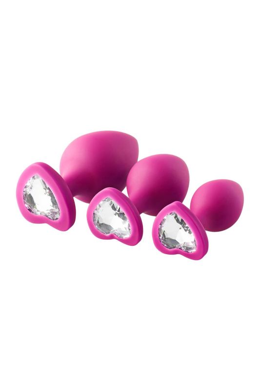 Набор анальных пробок Dream Toys FLIRTS PINK вид 2