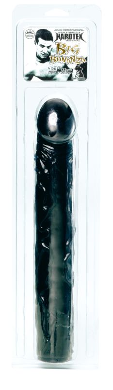 Фаллоимитатор черный BIG BONANZA 13 BLACK BUTT PLUG вид 3
