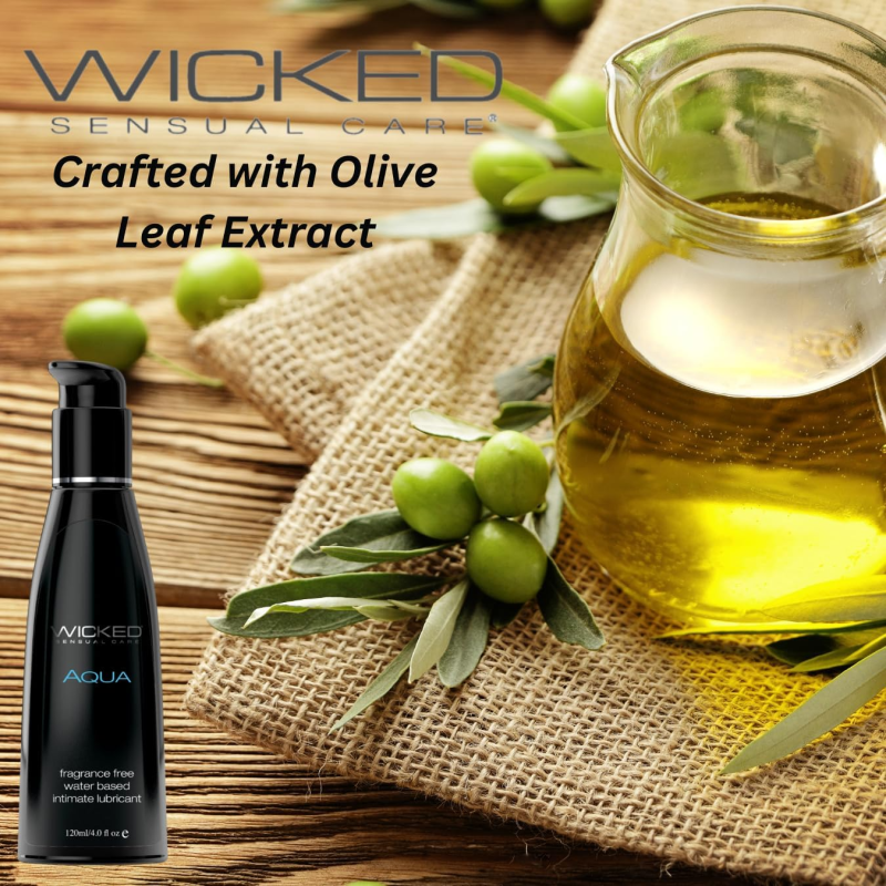 Лубрикант Wicked Aqua на водной основе, 120 мл вид 5