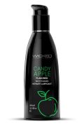 Съедобный лубрикант со вкусом яблока Wicked Aqua Candy Apple на водной основе, 60 мл