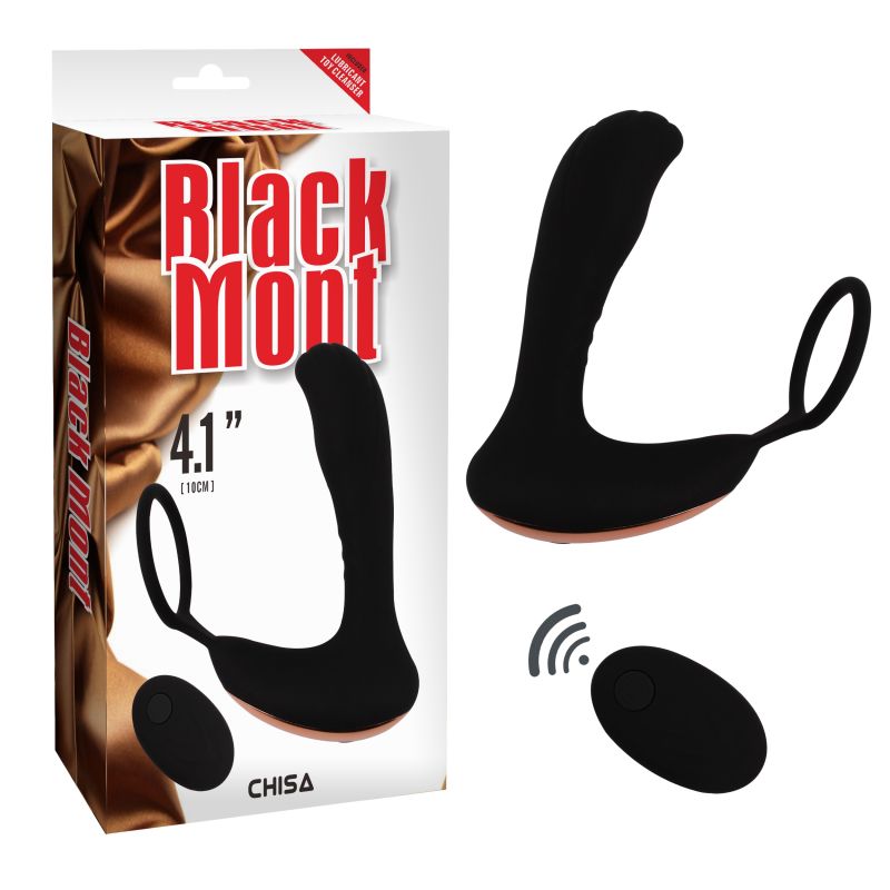 Масажер простати Chisa Black Mont Backyard Teaser, чорний вид 2