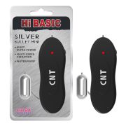 Віброкуля на пульті керування Chisa Hi-Basic Silver Bullet Mini, срібляста