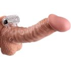 Эрекционное кольцо двойное, с вибрацией Chisa Get Lock, прозрачное вид 8