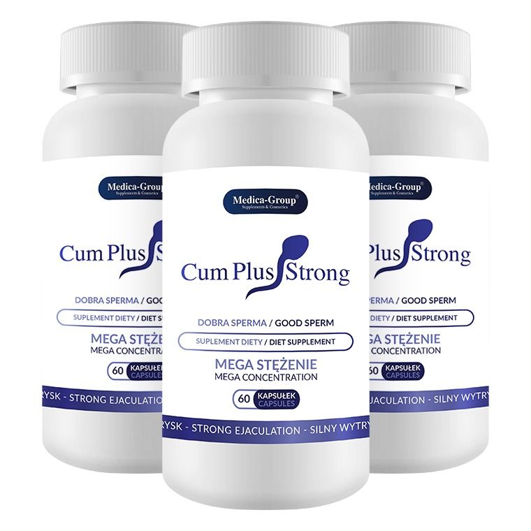 Таблетки Medica Group Cum Plus Strong для збільшення кількості та якості сперми, 60 капсул вид 3