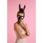 Маска Doberman MLA5 Candy Hero зі шкіри, ручна робота, чорна вид 3