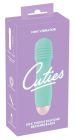 Міні-вібратор із рельєфною головкою Cuties, м'ятний вид 7