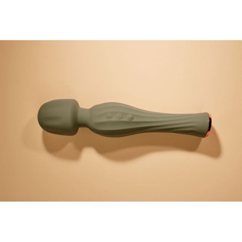 Вібратор мікрофон Sweet Em Velvet Lure, 28 режимів вібрації, зелений вид 4