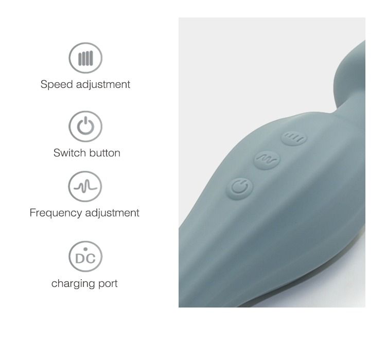 Вібратор мікрофон Sweet Em Velvet Lure, 28 режимів вібрації, зелений вид 6