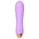 Міні-вібратор із рельєфом You2Toys Cuties Gene фіолетовий