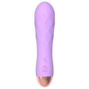 Міні-вібратор із рельєфом You2Toys Cuties Gene фіолетовий