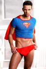 Чоловічий еротичний костюм Sunspice Супермена, O/S вид 2