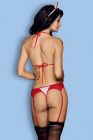 Сексуальний костюм медсестри Sunspice 4 предмети, червоно-білий, S/M вид 3