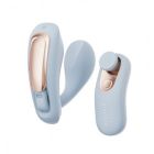 Вібратор у трусики з пультом керування Qingnan No.6 Wireless Control Beige, блакитний вид 2