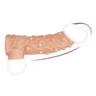 Насадка на член з відкритою головкою та отвором для мошонки Kokos 12 см. NS 001-M вид 6