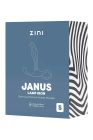 Массажер простаты рельефный, S, Zini Janus Lamp Iron бордовый, 10.4 х 2.2 см вид 4