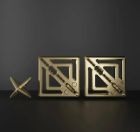 Затискачі для сосків з легкою підвіскою Золотисті Lockink вид 5