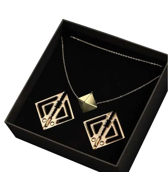 Зажимы для сосков с легкой подвеской Золотистые Lockink вид 7