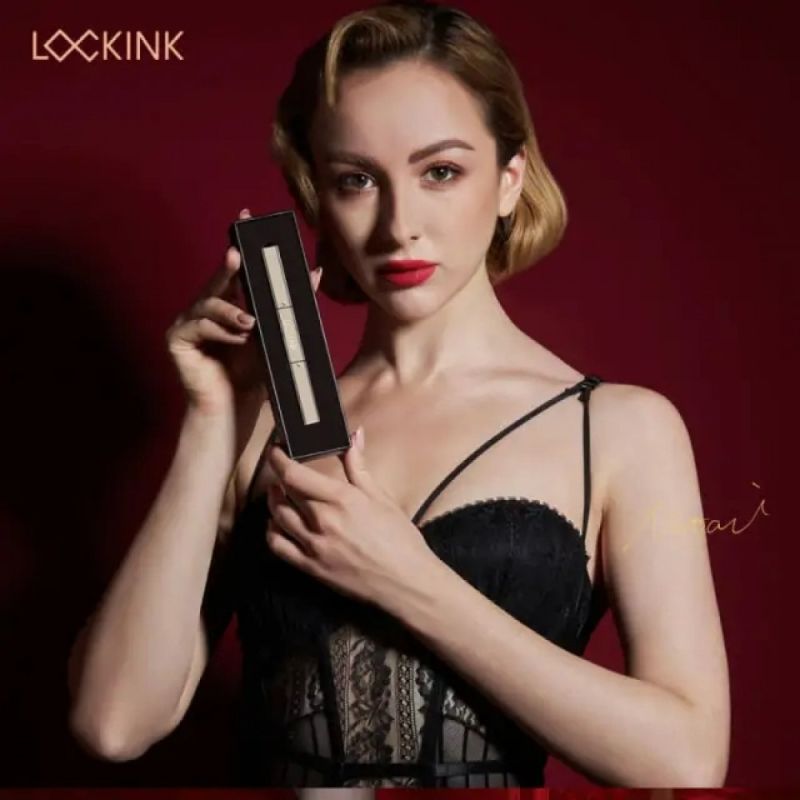 Тіклер-ручка з 5 насадками Lockink, металева, сіра вид 4