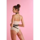 Портупея з нашийником One Size H2, екокожа, чорна вид 5