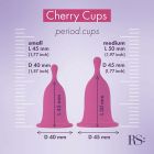 Менструальні чаші Rianne S Femcare Cherry Cup 2шт, в косметичці, рожев вид 4