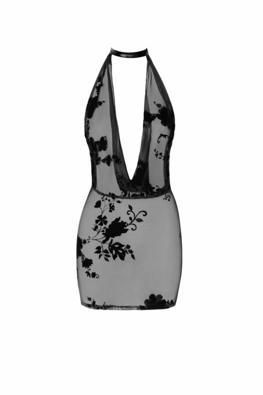 Плаття, F313 Noir Handmade Mythos з візерунком, чорне, розмір S вид 6