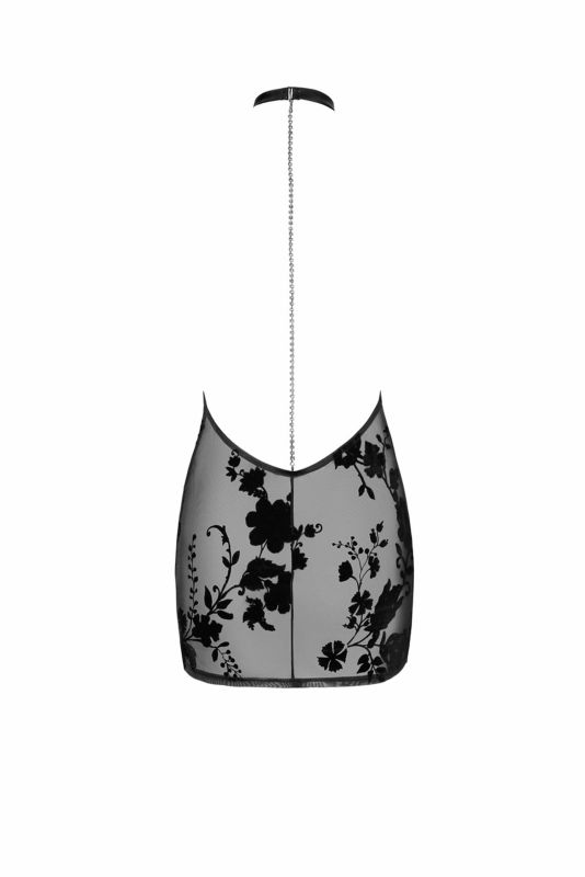 Плаття, F313 Noir Handmade Mythos з візерунком, чорне, розмір S вид 7