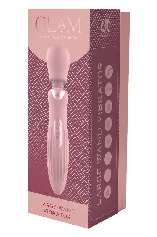Вібратор мікрофон Dream Toys Glam Wand Large, рожевий вид 6